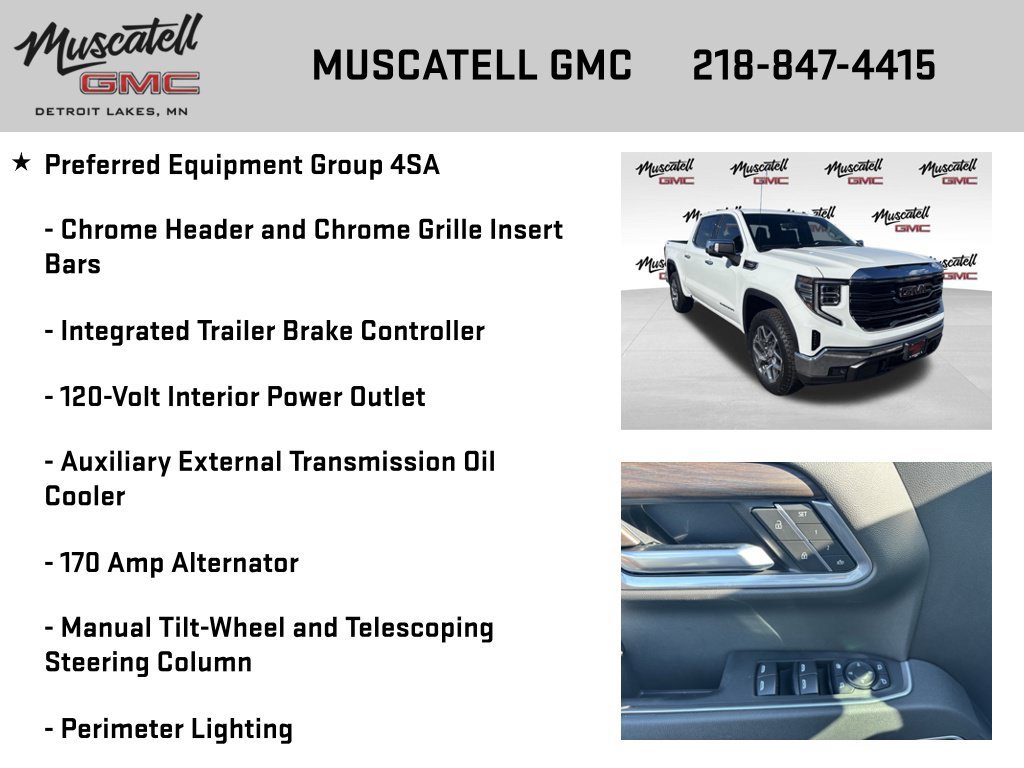 Used 2026 GMC Sierra 1500 SLT w/ SLT Convenience Package AWD/4WD image 18