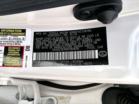 Used 2024 Lexus ES 350 w/ Premium Package image 14