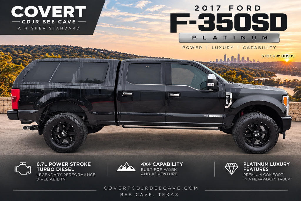 Used 2017 Ford F350 Platinum w/ Platinum Ultimate Package AWD/4WD image 6