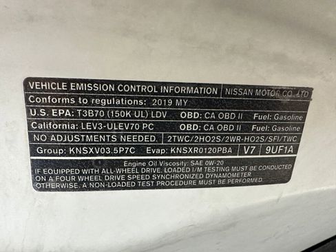 Used 2019 Nissan Murano SV image 36