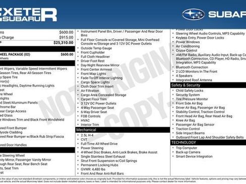 Used 2018 Subaru Forester 2.5i w/ Alloy Wheel Package image 1