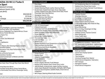 New 2026 MAZDA CX-90 3.3 Turbo S w/ Premium Package