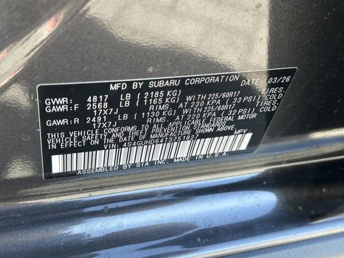 New 2026 Subaru Crosstrek 2.0i Premium AWD/4WD image 30