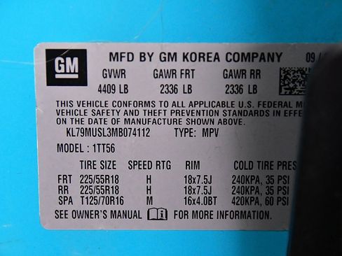 Used 2021 Chevrolet TrailBlazer RS w/ Convenience Package image 14