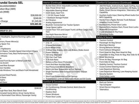 Used 2025 Hyundai Sonata SEL image 5