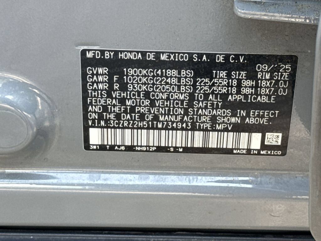 Used 2026 Honda HR-V Sport image 26