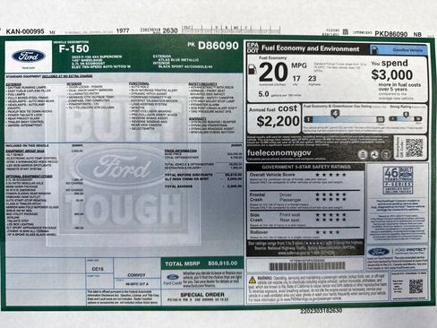 Used 2023 Ford F150 XLT w/ Equipment Group 302A High AWD/4WD image 27