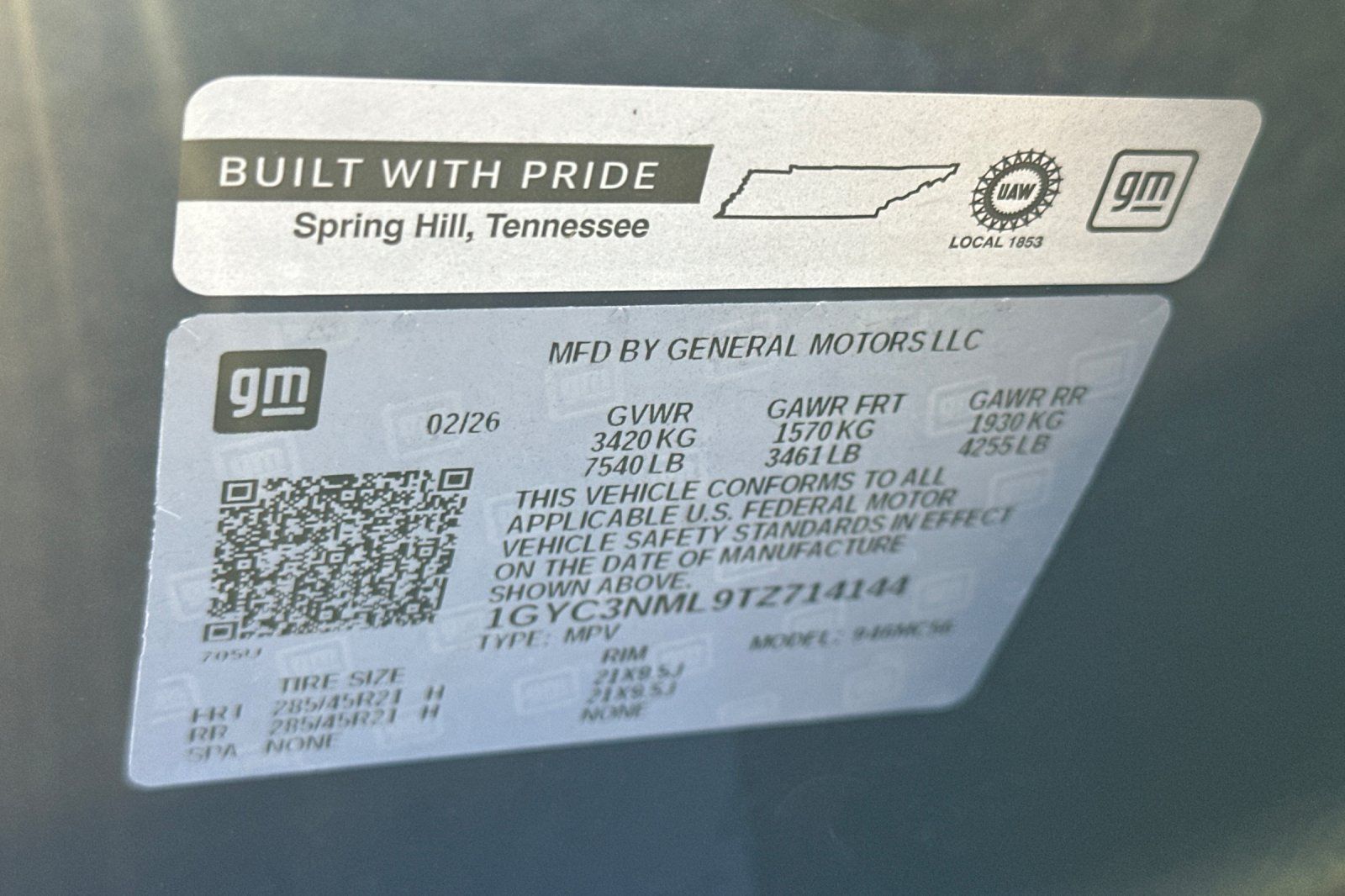 Certified 2026 Cadillac Vistiq Sport AWD/4WD image 52