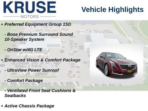 Used 2016 Cadillac CT6 Luxury w/ Active Chassis Package AWD/4WD image 18