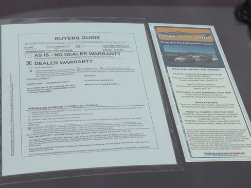 Used 2021 Dodge Challenger R/T w/ Plus Package RWD image 52