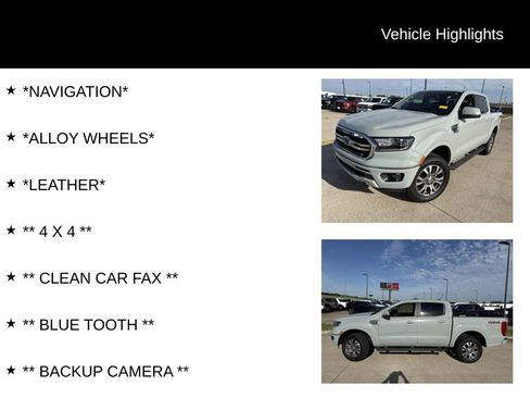 Used 2021 Ford Ranger Lariat w/ Bed Utility Package AWD/4WD image 4