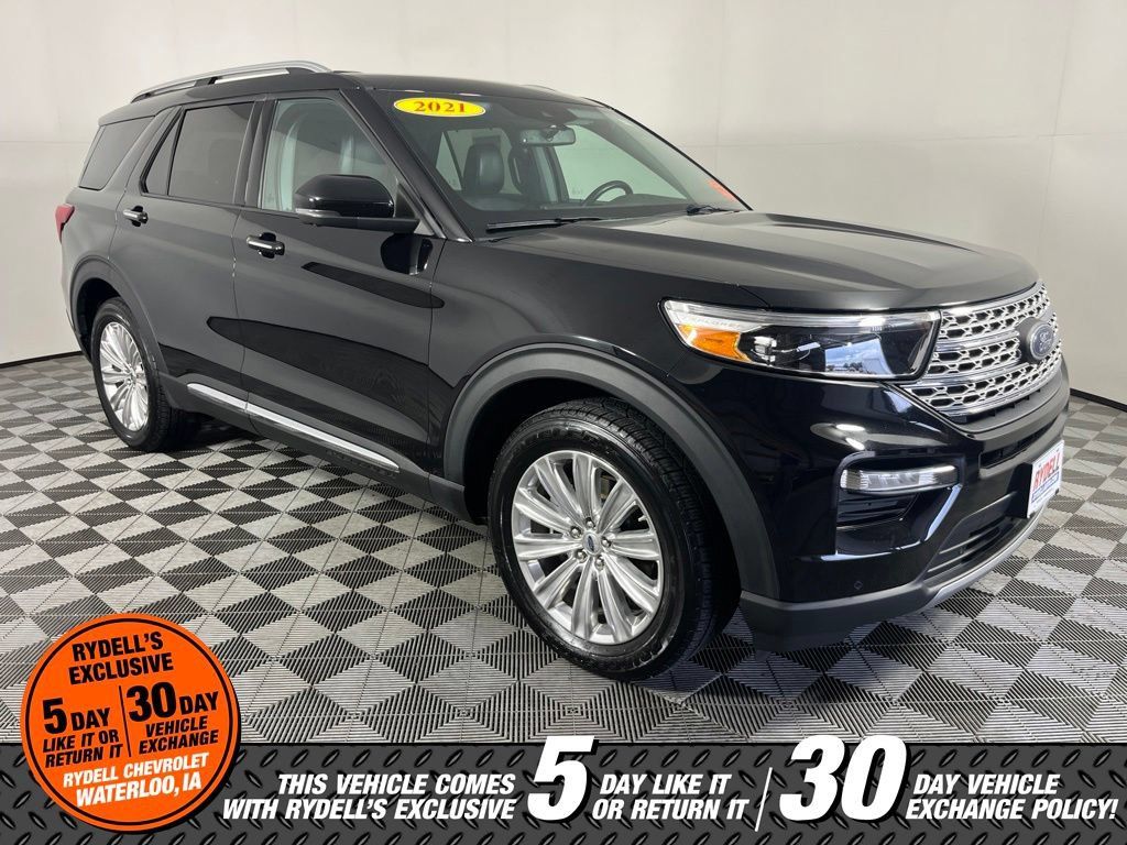 Used 2021 Ford Explorer Limited w/ Equipment Group 301A AWD/4WD image 1