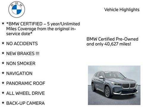 Certified 2023 BMW X1 xDrive28i w/ Premium Package image 11