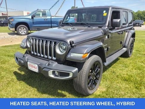 Used 2021 Jeep Wrangler Unlimited Sahara w/ Cold Weather Group image 1