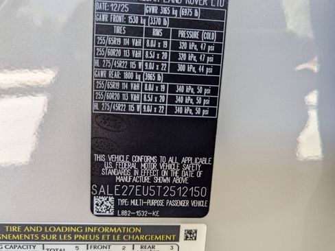 Used 2026 Land Rover Defender 110 X-Dynamic SE AWD/4WD image 22