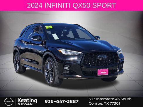 Used 2024 INFINITI QX50 Sport image 1