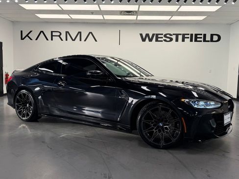 Used 2021 BMW M4 Competition w/ Executive Package RWD image 1