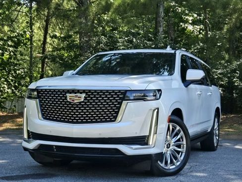 Used 2022 Cadillac Escalade ESV Premium Luxury w/ Performance Package image 1