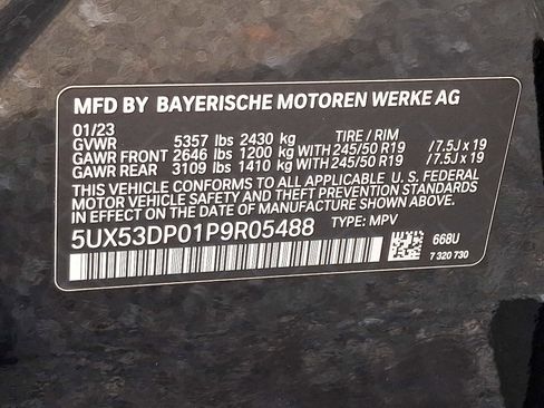 Certified 2023 BMW X3 xDrive30i w/ Convenience Package image 27