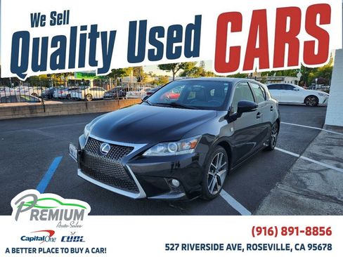 Used 2015 Lexus CT 200h w/ F Sport w/Nuluxe Interior FWD image 1
