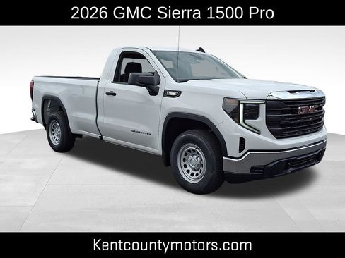 New 2026 GMC Sierra 1500 Pro w/ Pro Value Package RWD image 1