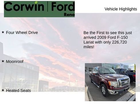 Used 2009 Ford F150 Lariat AWD/4WD image 4