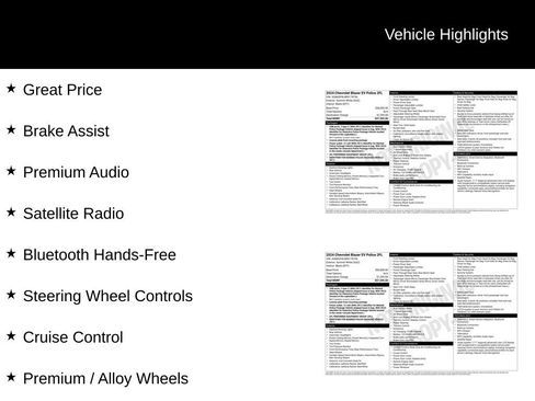 Used 2024 Chevrolet Blazer EV AWD Police image 6