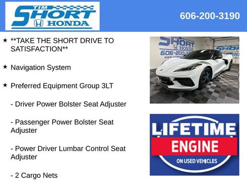 Used 2021 Chevrolet Corvette Stingray Premium Conv w/ Z51 Performance Package image 4