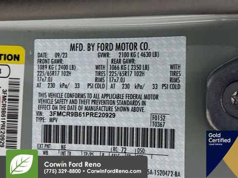 Used 2023 Ford Bronco Sport Big Bend w/ Convenience Package image 34