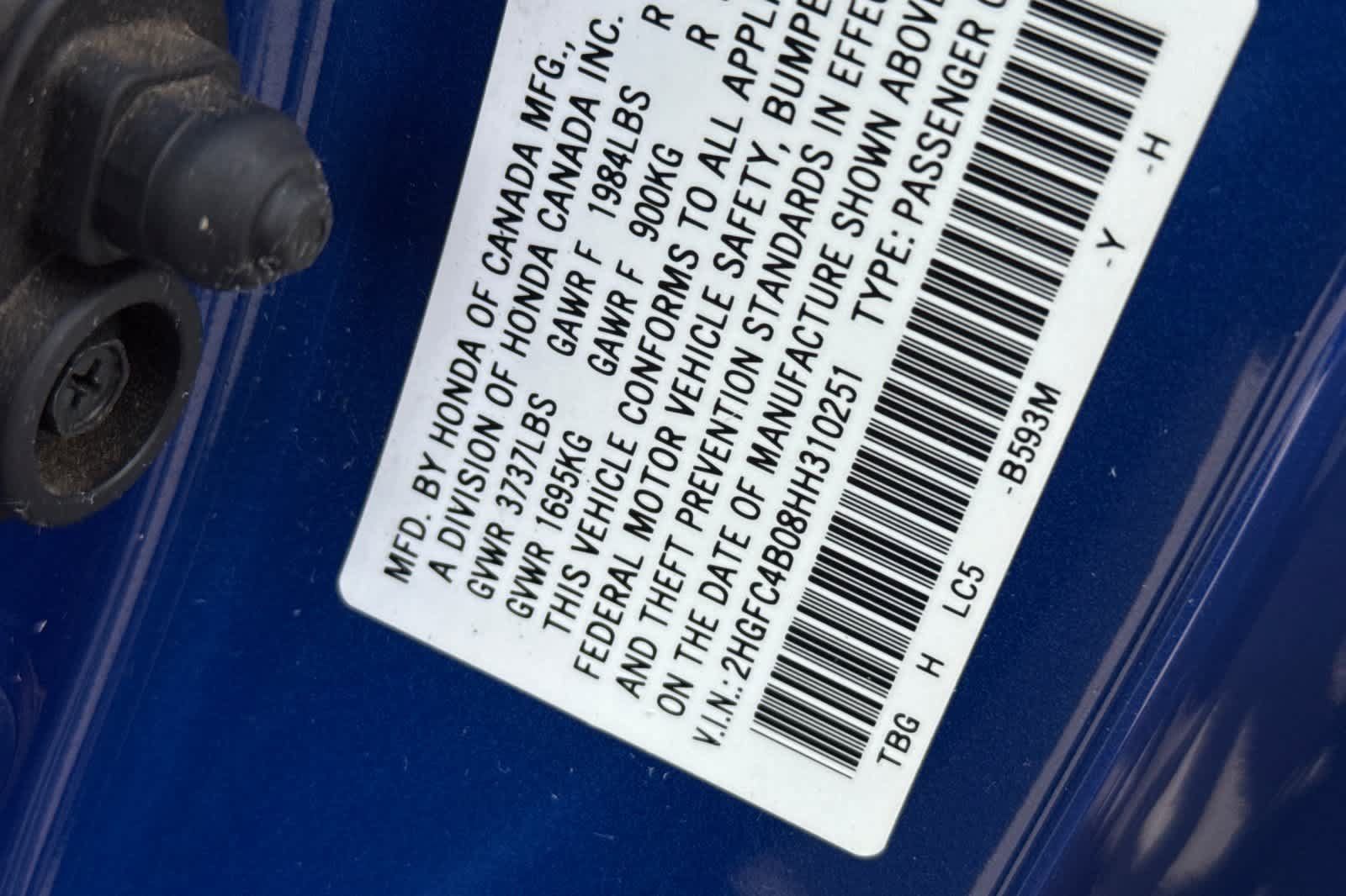 Used 2017 Honda Civic LX-P image 27