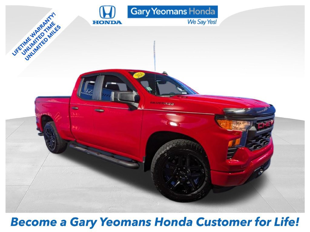 Used 2026 Chevrolet Silverado 1500 Custom w/ Turbomax Blackout Package RWD 360° Tour