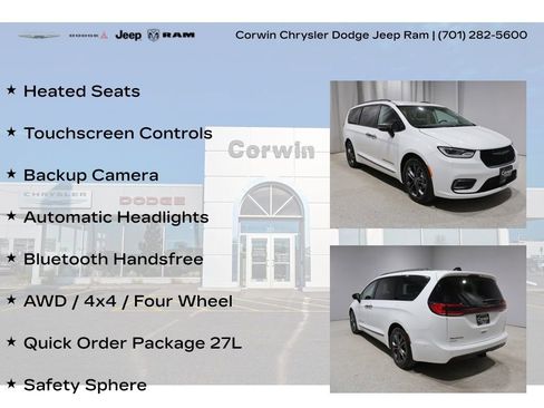 Used 2024 Chrysler Pacifica Touring-L w/ Road Tripper Package FWD image 8