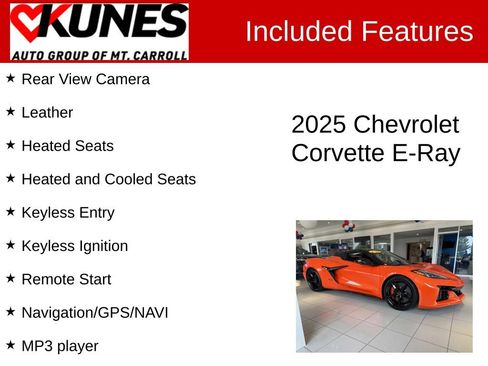 Used 2025 Chevrolet Corvette E-Ray AWD/4WD image 3