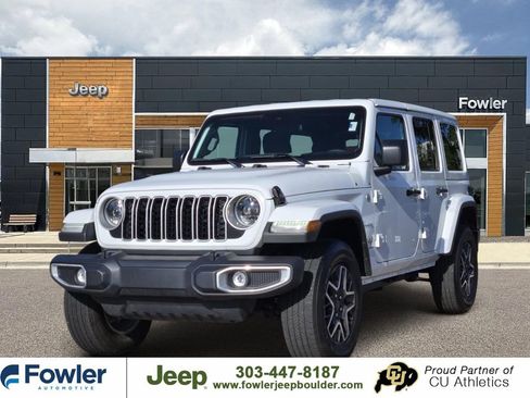 Used 2024 Jeep Wrangler Unlimited Sahara w/ Safety Group AWD/4WD image 1