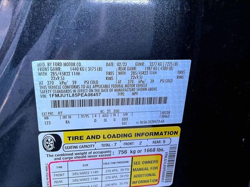 Certified 2023 Ford Expedition Platinum image 31