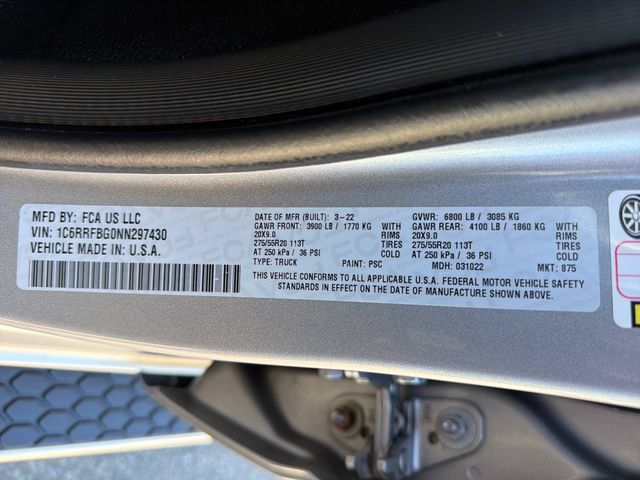 Used 2022 RAM 1500 Big Horn AWD/4WD image 32