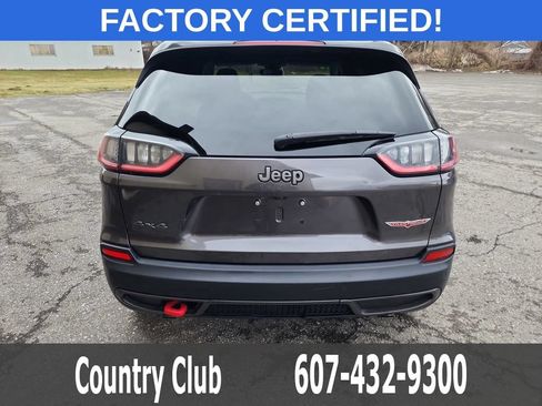 Used 2021 Jeep Cherokee Trailhawk AWD/4WD image 7
