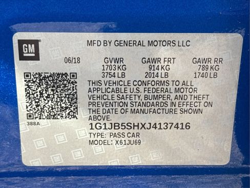 Used 2018 Chevrolet Sonic LS image 20