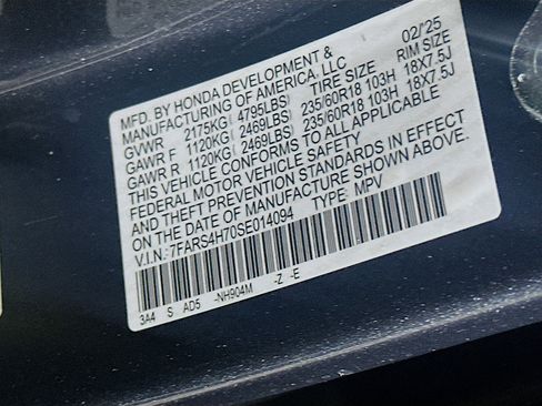 Used 2025 Honda CR-V EX-L image 12