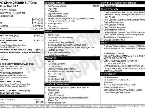 New 2026 GMC Sierra 2500 SLT w/ SLT Premium Package image 32
