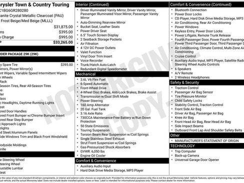 Used 2016 Chrysler Town & Country Touring image 10