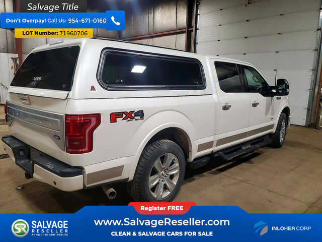 Used 2017 Ford F150 Platinum w/ Max Trailer Tow Package AWD/4WD image 4