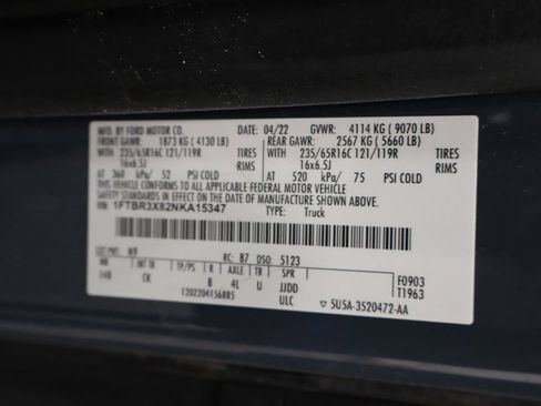 Used 2022 Ford Transit 250 148 High Roof Extended w/ Parcel Delivery Package RWD image 40