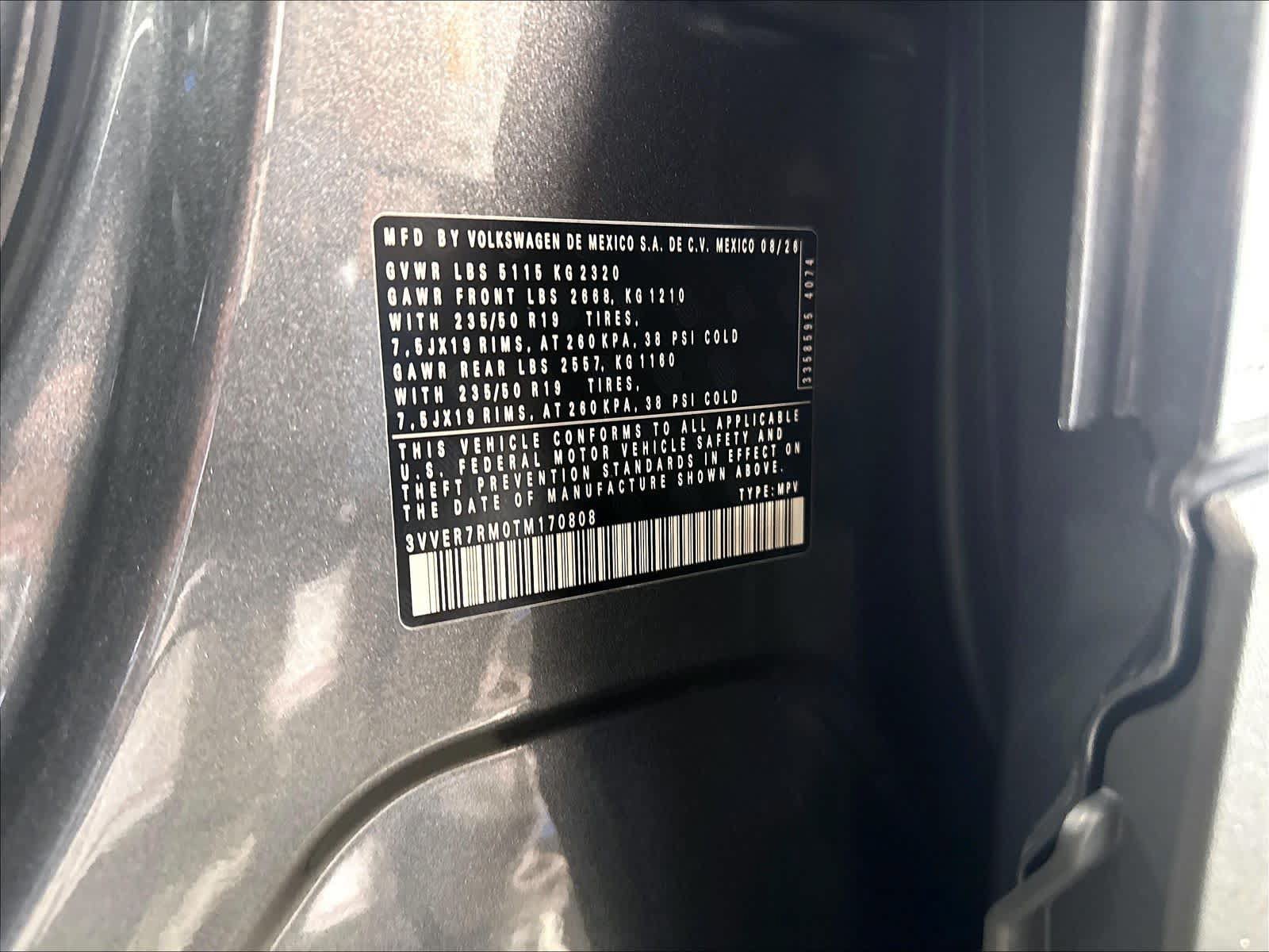 New 2026 Volkswagen Tiguan SE AWD/4WD image 8