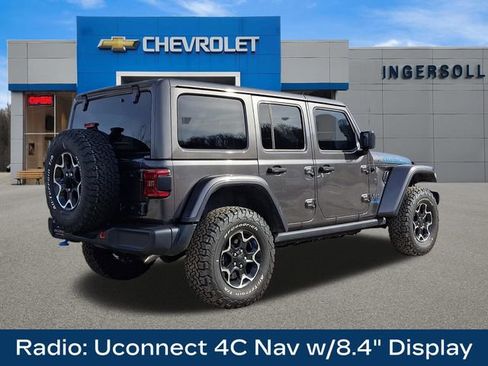 Used 2022 Jeep Wrangler Unlimited Rubicon 4xe w/ Cold Weather Group image 9