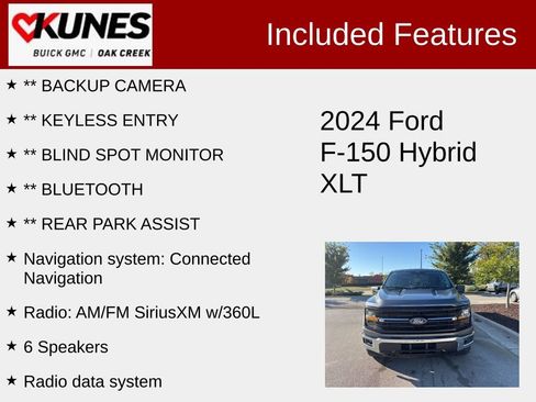 Used 2024 Ford F150 XLT w/ Mobile Office Package image 2