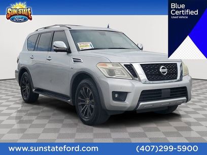 Used 2017 Nissan Armada Platinum w/ Interior Lighting Package