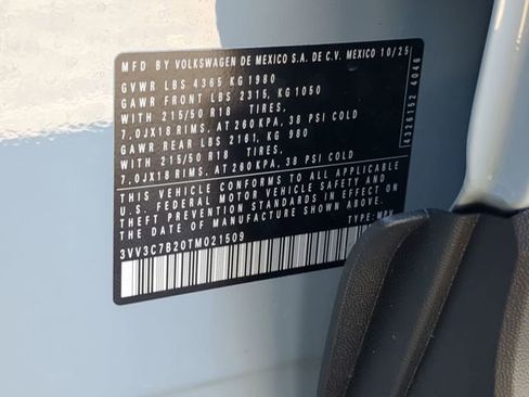 New 2026 Volkswagen Taos SE image 33