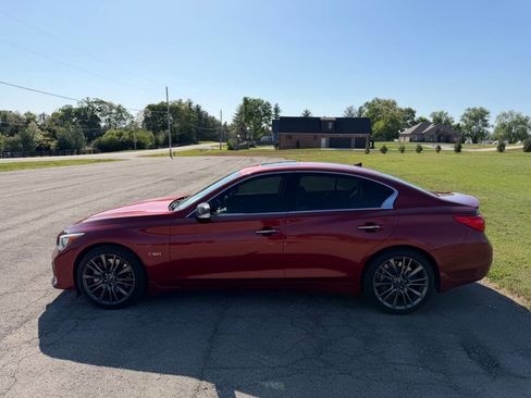 Used 2016 INFINITI Q50 Red Sport 400 AWD/4WD image 8