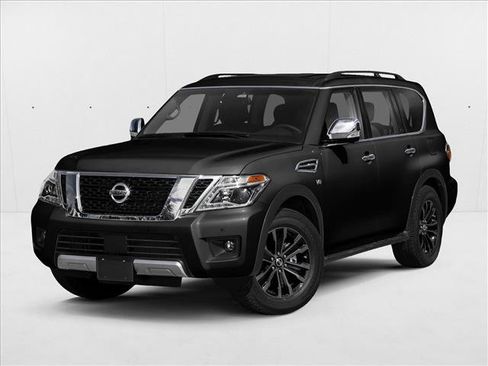 Used 2018 Nissan Armada Platinum w/ Interior Lighting Package RWD image 1